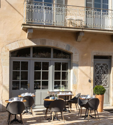 Terrasse hôtel Clos du Colombier