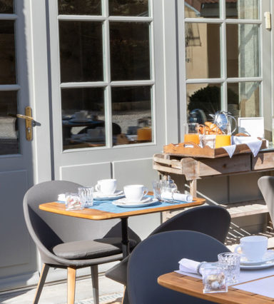 Petit déjeuner hôtel Clos du Colombier